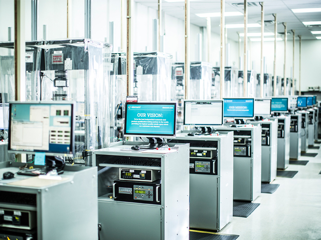 Fatigue testing lab